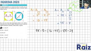 FAMEMA 2023 Questões 13 e 14 [upl. by Eixela]