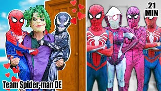 JOKER verliert sein Gedächtnis und freundet sich mit KID SPIDER MAN an Aktion im echten Leben [upl. by Gereron]