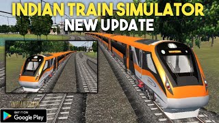 New Latest Update 2024Indian Railway simulator Update 2024 new coach [upl. by Griff]