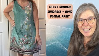 Chic Summer Style Floral Boho Sundress ad [upl. by Viens]