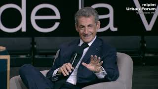 French version  Opening Keynote Nicolas Sarkozy  MIPIM Urban Forum 2020 [upl. by Yelhak254]