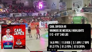 Carl Snyder CIBAPAC 2023 Highlights Basketball [upl. by Marten905]