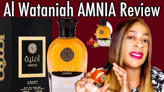 Al Wataniah Eternal AMNIA Perfume Review  My MiddleEastern Perfume Collection [upl. by Lambart861]