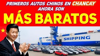 ¡POR FIN llegaron los vehículos CHINOS al puerto de CHANCAY con precios MÁS BARATOS [upl. by Aibat896]