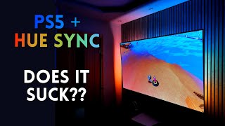 PlayStation 5 amp Hue Sync  Does It Work [upl. by Mutua]