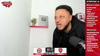 TROOPZ REACTS TO KAI HAVERTZ WINNER AGAINST BRENTFORD [upl. by Assanav]