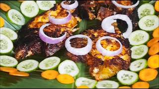 Grilled Avoli Fish Recipe In Malayalam  Avoli Grill  Kerala Style Grilled Fish [upl. by Ellehsim603]