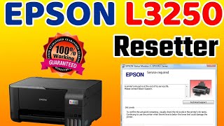 Epson l3210 l3250 printer reset kaise kare [upl. by Jit358]