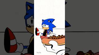 Sonic with these chili dogs🌭 shorts sonic sonicthehedgehog sonicxshadowgenerations tails humor [upl. by Rida]