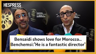 Director Faouzi Bensaidi expresses his love for Morocco Benchemsi He is a fantastic director [upl. by Thoma]