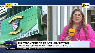 Diputado admite deuda con San Cristóbal [upl. by Enidaj]