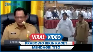 Detikdetik Prabowo Bikin Kaget Mendagri Tito Mendadak Sidak Rapat Koordinasi Pengendalian Inflasi [upl. by Marice990]