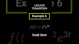 Mastering the Laplace Transform StepbyStep Solution for 𝑓𝑡𝑡2𝑒3𝑡ftt 2 e 3t 📐✨ [upl. by Leotie]