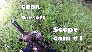 Scope cam WE G39 GBBR Airsoft [upl. by Kurt]