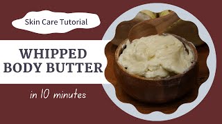 Whipped Body Butter Recipe for Winters  Shea Butter Cocoa Butter amp Jojoba Oil  Soapy Twist [upl. by Trish]