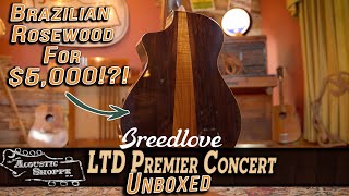 THIS Is Our Favorite Breedlove Guitar  Breedlove LTD Premier Concert RARE Guitar Review [upl. by Henley]