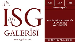 YAPI İŞLERİNDE İŞ SAĞLIĞI VE GÜVENLİĞİ YÖNETMELİĞİ [upl. by Aneetsirhc410]