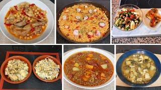 MENÚ SEMANAL COMPLETO Comidas Fáciles y Deliciosas para Toda la Semana [upl. by Nealey]