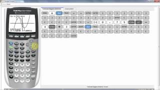 Grafische rekenmachine TI 84 Toppen Snijpunten en Nulpunten [upl. by Nairb]