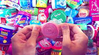 Unboxing Chewing Gum With Amazing Flavors With Candy Candy Cat ASMR [upl. by Ayotaj]