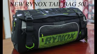 NEWLY LAUNCHED RYNOX NAVIGATOR TAIL BAG 50LBest for Touring Tail Bag amp Hiking Backpack [upl. by Matthiew507]