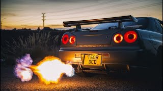 Ultimate Nissan Skyline GTR R34 EXHAUST SOUND COMPILATION [upl. by Marcelia44]