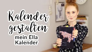 KALENDER GESTALTEN I ELLA WOCHENKALENDER I Advance Your Style [upl. by Gobert]