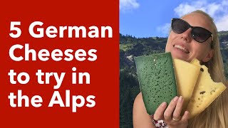 German Cheese Types  5 Alpine Cheeses  Bavarian Cheese  PART 1 [upl. by Haldane]