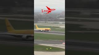 DHL 767 Landing at Heathrow [upl. by Bluefarb]