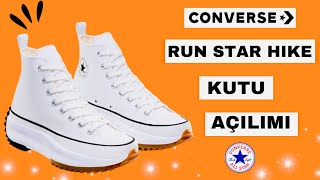 CONVERSE RUN STAR HIKE KUTU AÇILIMI👟 CONVERSE RUN STAR HIKE BOX OPENING 📦 [upl. by Shelley947]