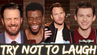 Avengers Infinity War Bloopers and Funny Moments  Try Not To Laugh [upl. by Gisser38]