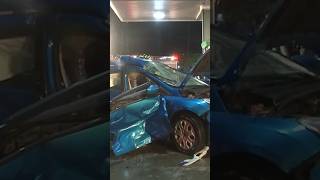 Collision involving car tractortrailer sends 2 to hospital shorts shortsvideo [upl. by Eloisa209]