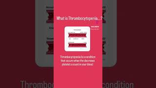 what is Thrombocytopenia [upl. by Orimar]