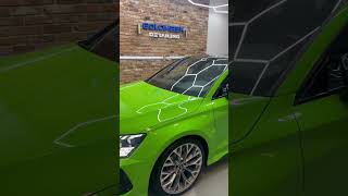 Audi Rs3 detailing cardetailing autodetailing ppf ultynano nxtzen opticoat optimum [upl. by Briana]