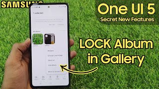 How to Lock Gallery Album in Samsung  New Update in Gallery App [upl. by Itisahc382]