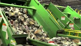 Waste Management SingleStream Recycling Take a tour of our Philadelphia MRF [upl. by Neelrahc]