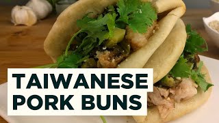 How to Cook Taiwanese Steam Buns with Pork Belly  Gua Bao Recipe [upl. by Lytle]