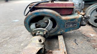 how to repair 10 year old China 4 HP air cooler diesel engine [upl. by Eki810]