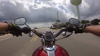 16 POV Rider View Harley Davidson ASMR Ride Saint Augustine [upl. by Mickelson]