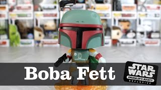 Star Wars Smugglers Bounty Exclusive Boba Fett Funko Pop Unboxing [upl. by Hoxie]