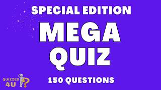 General Knowledge Mega Quiz  ✨ Special Edition [upl. by Fein]