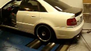 Audi B5 S4 Stage 2 Dyno Run 2 [upl. by Sander990]