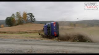 Aurskog Høland Rally NM 2020  Motorsportfilmernet [upl. by Aifoz]