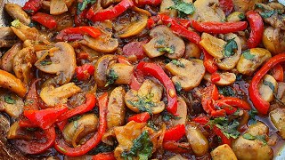 This Garlic Mushrooms Recipe is Incredibly Delicious [upl. by Gigi106]