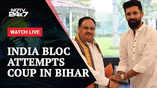 INDIA Bloc Attempts Coup In Bihar Makes 8Seat Offer To BJP Ally Sources NDTV 24x7 Live [upl. by Sturges647]