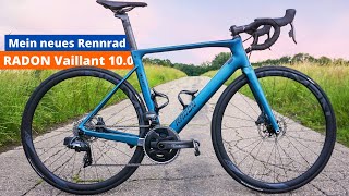 RADON Vaillant 100  Mein neues Rennrad fürs Training und für Rennen [upl. by Claude]