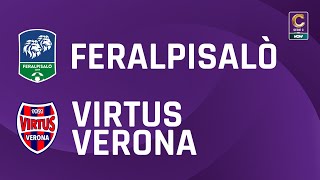 Feralpisalò  Virtus Verona 10  Gli Highlights [upl. by Anitsirhk]