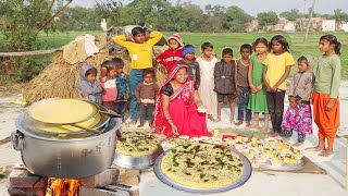 मेरे गांव का पहला ढोकला जो बच्चे लोग को पहले नाम भी पता नहीं था Dhokla recipe [upl. by Ysnil95]