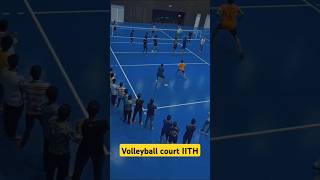 Volleyball court IIT Hyderabadsports Complex shorts iitians [upl. by Corey487]