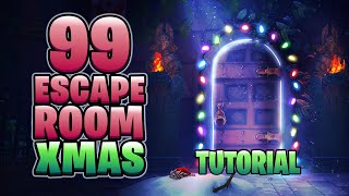 Walkthrough 99 ESCAPE ROOM XMAS on UEFN Fortnite [upl. by Charmain]